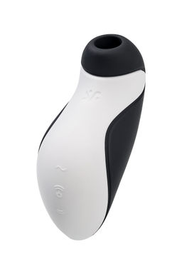Вакуум-волновой бесконтактный стимулятор клитора Satisfyer Orca, силикон, черный, 11,5 см.  фото 5
