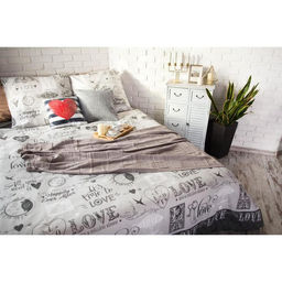 Постельное бельё Этель евро Love 200*217 см, 220*240 см, 70*70 см -2 шт, 100% хлопок, бязь 125 г/м2  фото 19