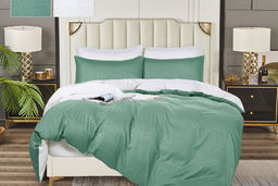 КПБ Полисатин ПСГ-205 мята/белый