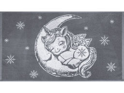 Полотенце махровое 6с103.412ж1 На луне(графит5) 50х90см