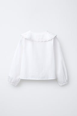 EMBROIDERED COLLAR SHIRT - Zara фото 2