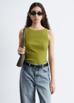 Camiseta de tirantes en punto de canal? - H&m фото 5