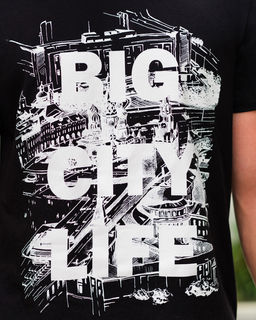 Футболка мужская из хлопка FM009 - Sahar art lab фото 3