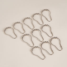 Штора для ванной «Ла Каса», с люверсами, 200×200 см, полиэстер, розовая