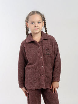 CRB wear / CWKG 63992-33-427 Толстовка для девочки,какао