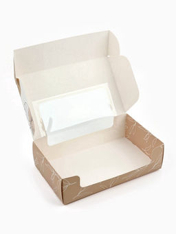 Цена за 5 шт. УЦЕНКА Коробка для эклеров с вкладышами Для вдохновения, 25.2?15?7 см