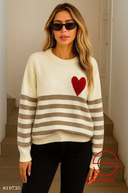 Кофта женская в полоску