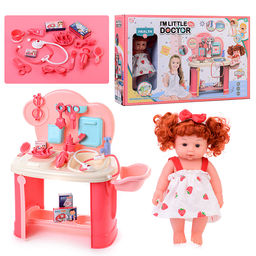 Игровой набор "Я доктор" с куклой, в коробке