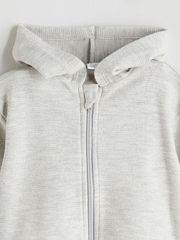 Erkek Bebek Fermuarl? Sweatshirt