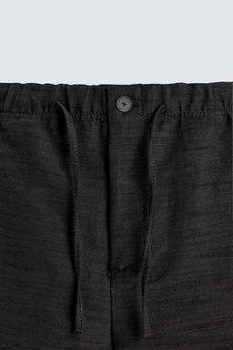 BERMUDA FLUIDA RELAXED FIT / Negro - Zara фото 8
