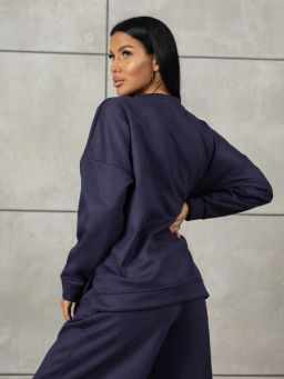 Костюм женский под замшу мод.2082 - Барболета фото 31