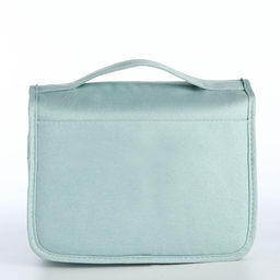 Косметичка-несессер дорожная на молнии, липучках, с крючком, ручкой, мятная - Simaland фото 2