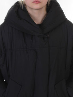 A626 BLACK Куртка зимняя женская (200 гр. био-пух)