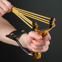 Рогатка с пластиковой ручкой, с упором - Simaland фото 5