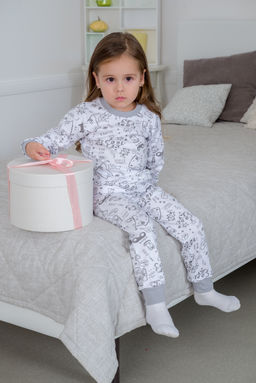 Пижама детская из интерлока пенье Дрёма котик - Амадэль фото 38