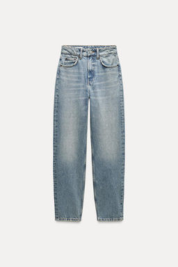 TRF MOM FIT HIGH-WAIST JEANS - Zara фото 26