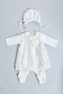 Choupette / Комбинезон-сарафан и чепчик в комплекте фото 2