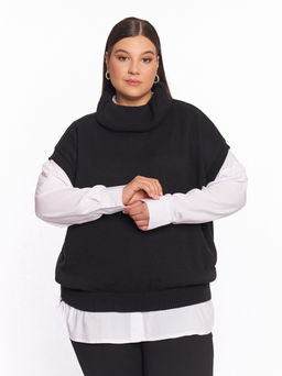 Безрукавка вязаная GL45532BLK01