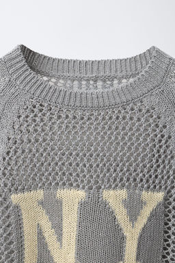 JERSEY RED TEXTO / Gris vigor? - Zara фото 3