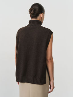 Джемпер женский из пуха яка 06093 ТК