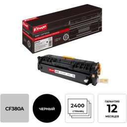 Картридж лазерный Комус CF380A черн. для HP LJ M476DN/M476DW/M476NW