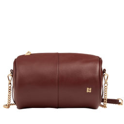 Итальянская кожаная сумка DuDu Bags серии Abigail | шоколадный - Dudubags фото 2