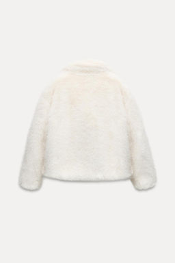 ZW COLLECTION FAUX FUR JACKET - Zara фото 6