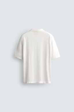 POLO PUNTO REGULAR FIT / Blanco