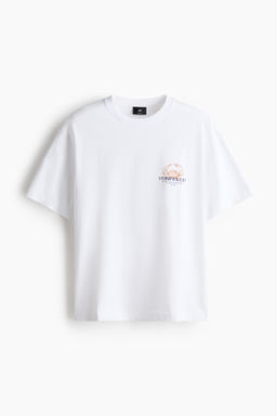 Camiseta con motivo estampado Loose Fit - H&m фото 9