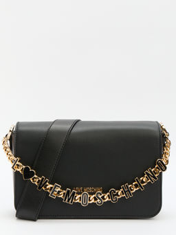 Женская сумка с ручками LOVE MOSCHINO DANGLING Артикул 4377141, черный