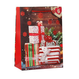 Пакет подарочный 26х32х10 / 5569-M /уп 12/480/ микс Новый год - ГалеонТрейд фото 5