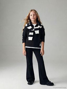 Polo Yaka K?z ?ocuk Soft Touch E?ofman Tak?m