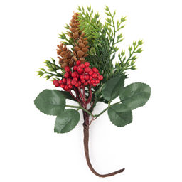 Blumentag VDD-132 Веточка декоративная с ягодами 6 х 1 шт. 18 см