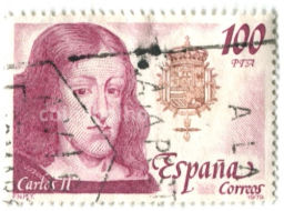 Марка Король Карлос II 1979 год Испания