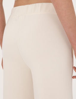 Штаны спортивные Flare Fit экрю из модала