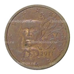 2 евроцента 2011 года Франция