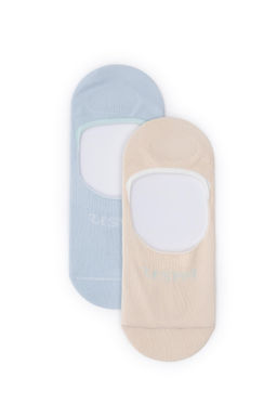 Женские голубые носки-балерины Неожиданная скидка в корзине