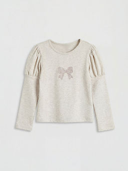 Ta?l? K?z ?ocuk Bluz ve ?ort Etek