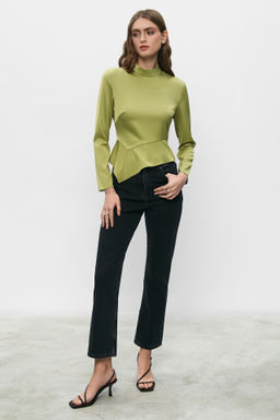 Блуза из сатина - Mollis фото 2