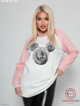 кофта удлиненная с принтом - Bruno фото 3