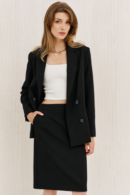 Юбка Lenata 18427 черный