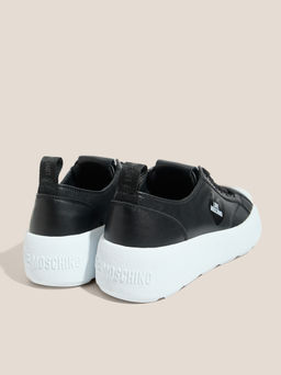 Женские кеды LOVE MOSCHINO RACE LOVE Артикул 4562544, черный  фото 5