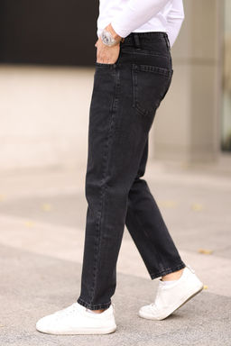 Siyah Smoke Boyfriend Jeans Kot Pantolon TMNAW25JE00020