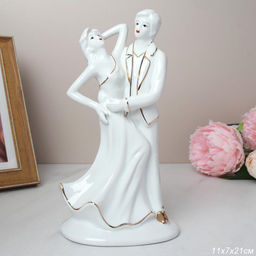 Статуэтка Влюбленные 21 см / W2055 /уп 36/ - ГалеонТрейд фото 3