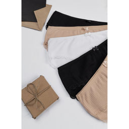 Женские трусы-слипы в рубчик 5 шт. Nicoletta  фото 9