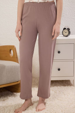 Trendyolmilla Cok Renkli Pamuklu Cicekli Cep Detayl? Orme Pijama Tak?m? THMSS25PT00384  фото 7