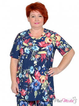 Туника Модель №1556 размеры 44-84 - Plusmoda фото 3