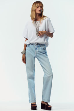 COTTON T-SHIRT WITH TIES