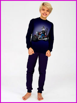 Пижама "Стёпка",синий