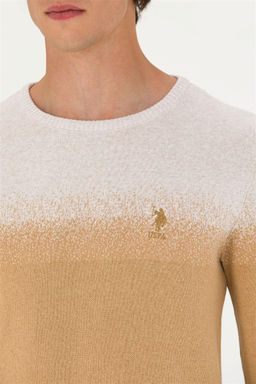 U. S. Polo Assn Мужской свитер из каменного меланжа - U.s. polo assn фото 14